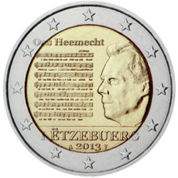 Luxembourg 2013 - 2 euro...