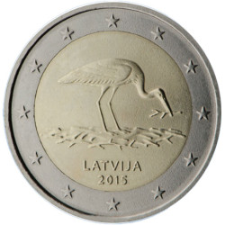 Lettonie 2015 - 2 euro...
