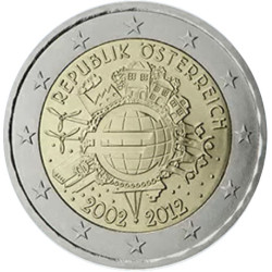 Autriche 2012 -  2 euro...