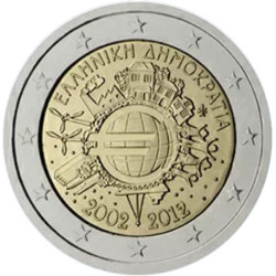 Grèce 2012 -  2 euro...
