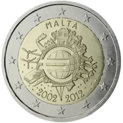Malte 2012 - 2 euro...