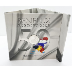 Benelux 2008 - Coffret euro BU