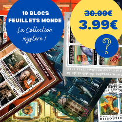 10 BLOCS FEUILLETS MONDE