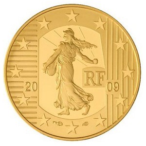 SEMEUSE 2009 - 5 EUROS OR 