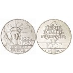 100 FRANCS ARGENT STATUE DE LA LIBERTE