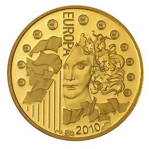 EUROPA 2010 - 5 EUROS OR