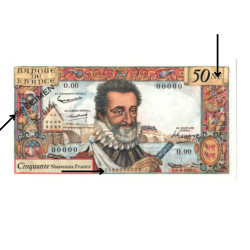 50NF HENRI IV SPECIMEN