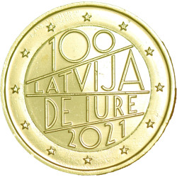 Lettonie 2021 - 2 euros...