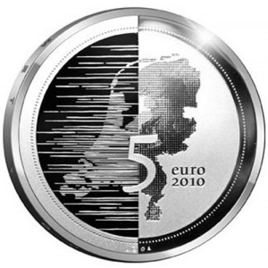 5 euros Pays-bas 2010