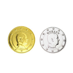 1 euro Monaco Albert...