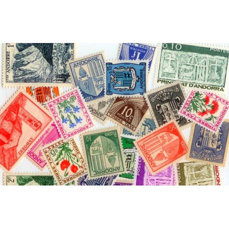 Andorre - 500 timbres neufs