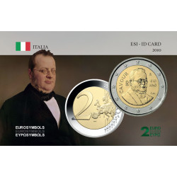Italie 2010 Cavour - carte...