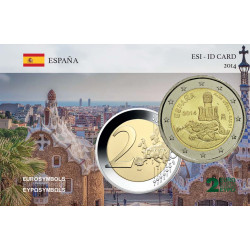 Espagne 2014 Gaudi - carte...