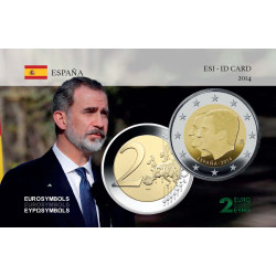Espagne 2014 Rois - carte...