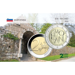 Slovénie 2015 Emona - carte...