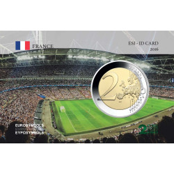 France 2016 UEFA - carte...