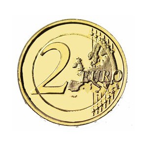 LUXEMBOURG 2012 MARIAGE PRINCIER - DOREE OR FIN 24 CARATS