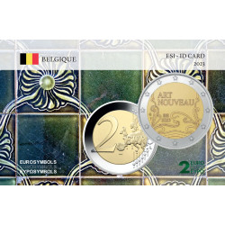 Belgique 2023 Art nouveau -...