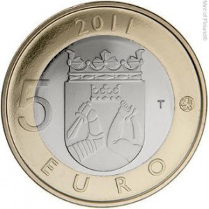 5 euros Finlande 2011 - KARELIE