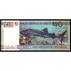 PK46 Djibouti - Billet de...