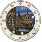 ALLEMAGNE 2013 - 2 EURO COMMEMORATIVE CLOITRE DE MAULBRONN EN COULEUR