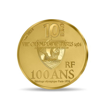Monnaie de Paris 2024 - 10€ or Jeux Olympiques - Paris1924- 2024 Monnaie de Paris 2024 - 10€ or Jeux Olympiques - Paris1924- 2024