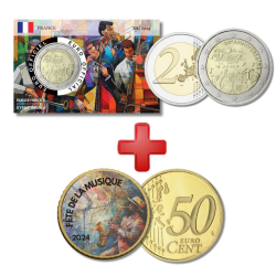 2 euros France"Fête de la...