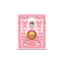 Monnaie de Paris 2024 - série Médaille "à la francaise"- "Bonjour"