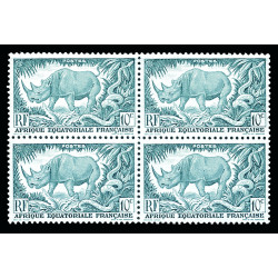 AEF Rhinocéros bloc de 4...