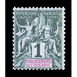 Océanie n°1 - 1892