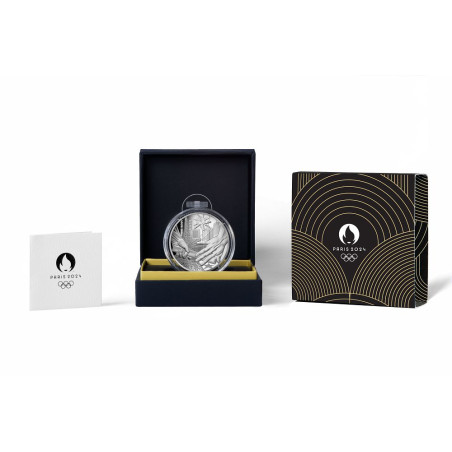 Monnaie de Paris 2024 -HANDOVER PARIS - LOS ANGELES -10€ Argent BE Monnaie de Paris 2024 -HANDOVER PARIS - LOS ANGELES -10€ Argent BE