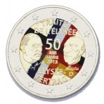 2euro TRAITE ELYSEE COULEUR