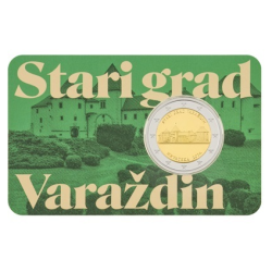 Croatie 2024 – 2 euro Coincard  "Château de Varazdin"