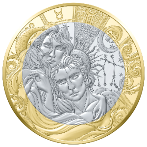 Monnaie de Paris- Collection Astro 2024- Gémeaux