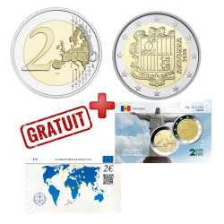 2€ Andorre 2020 Armoiries +...
