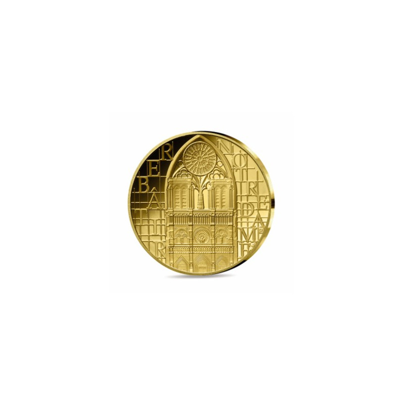 Monnaie de Paris 2024 - Notre Dame de Paris - 10€ Or