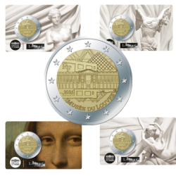 France 2025-2€ BU Louvre -...