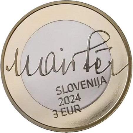 Slovénie 2024 - 3€ commémorative UNC – Rudolf Maister Slovénie 2024 - 3€ commémorative UNC – Rudolf Maister