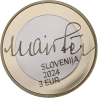 Slovénie 2024 - 3€ commémorative UNC – Rudolf Maister Slovénie 2024 - 3€ commémorative UNC – Rudolf Maister