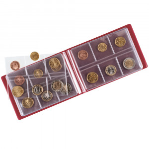 Album Numismatique Universel Pardo 74505 - Bordeaux, 200x240x50 Mm, 4 Anneaux Semi-automatiques