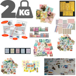 Colis philatélique de 2 kilos