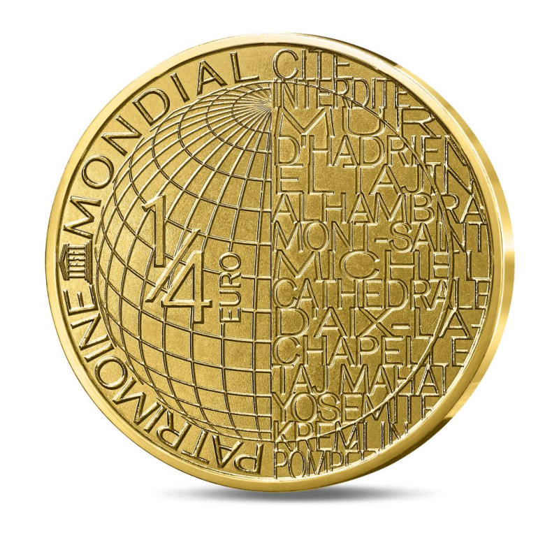 Monnaie de Paris 2025-UNESCO-1/4€ Notre-Dame