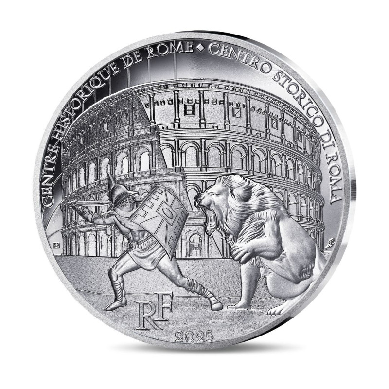 Monnaie de Paris 2025-UNESCO-10€ Argent BE Colisée