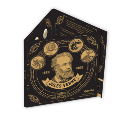 Monnaie de Paris 2025 - L'ART DE LA PLUME - JULES VERNE Miniset Jules Verne 2025