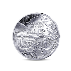 Monnaie de Paris 2025 - L'ART DE LA PLUME - JULES VERNE Voyage au Centre de la Terre - 10€ Argent BE