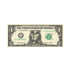 Billet Star Wars : R2D2