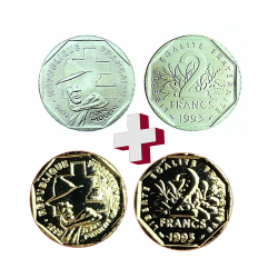 2 Francs Jean Moulin +...