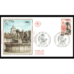 Enveloppe 1er jour 1971- Dole