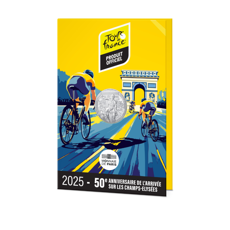 Monnaie de Paris 2025-  Tour de France - 10€ Argent
