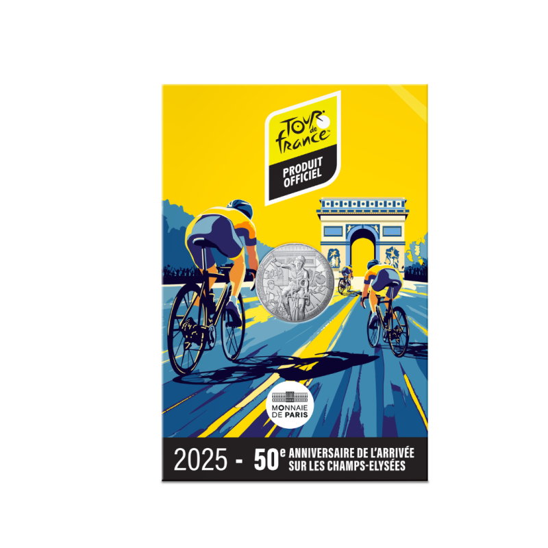 Monnaie de Paris 2025-  Tour de France - 10€ Argent